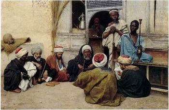 Arab or Arabic people and life. Orientalism oil paintings 148, unknow artist